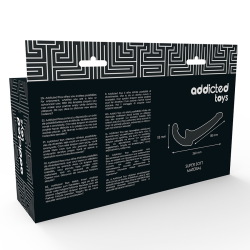Addicted Toys - Gode Avec Arn S Sans Soujection Noir